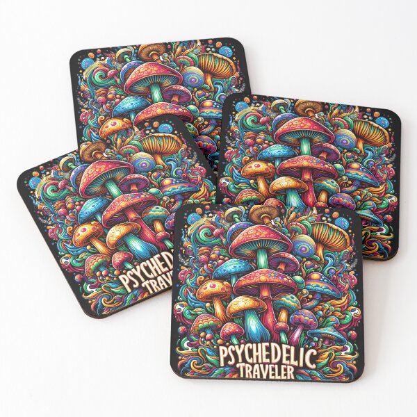 Item preview, Vibrant Mycological Voyage designed and sold by Alphaproject.