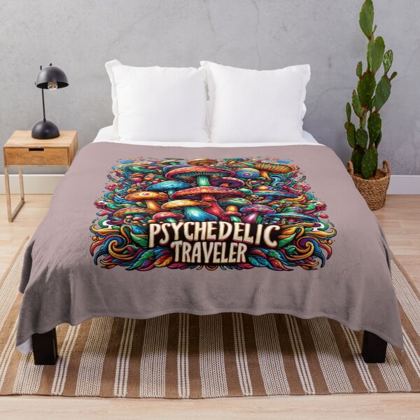 Item preview, Vibrant Mycological Voyage designed and sold by Alphaproject.