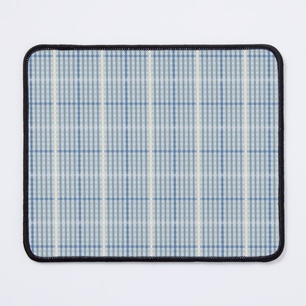 Item preview, Buffalo check with texture in light blue | Pattern designed and sold by colorofmagic.