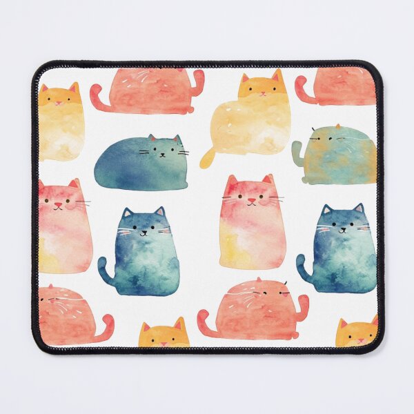 Item preview, Paste Cats Watercolour Wonderland #4 designed and sold by fluidwatercolor.