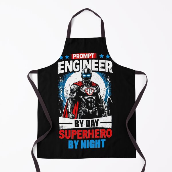 Item preview, Prompt Engineer by Day, Superhero by Night v2 designed and sold by mwebba2005.