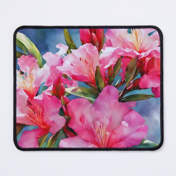 Item preview, Watercolor Oleander Overture designed and sold by colorvisionart.