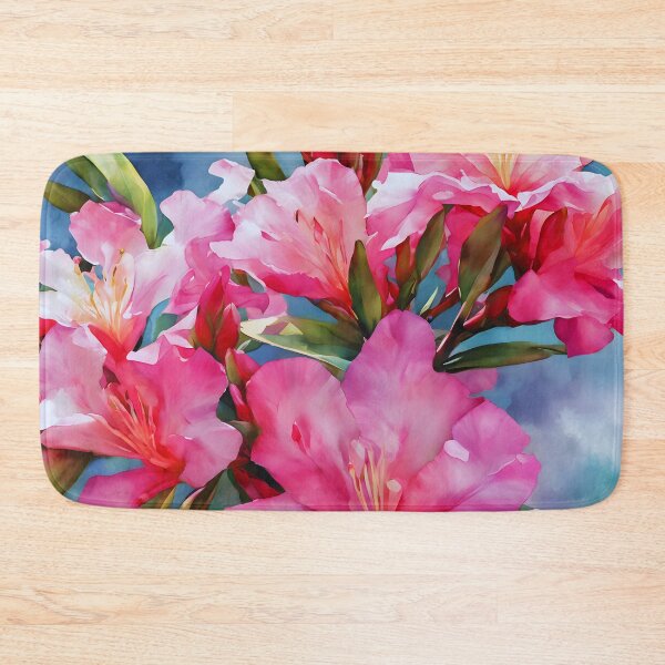 Item preview, Watercolor Oleander Overture designed and sold by colorvisionart.