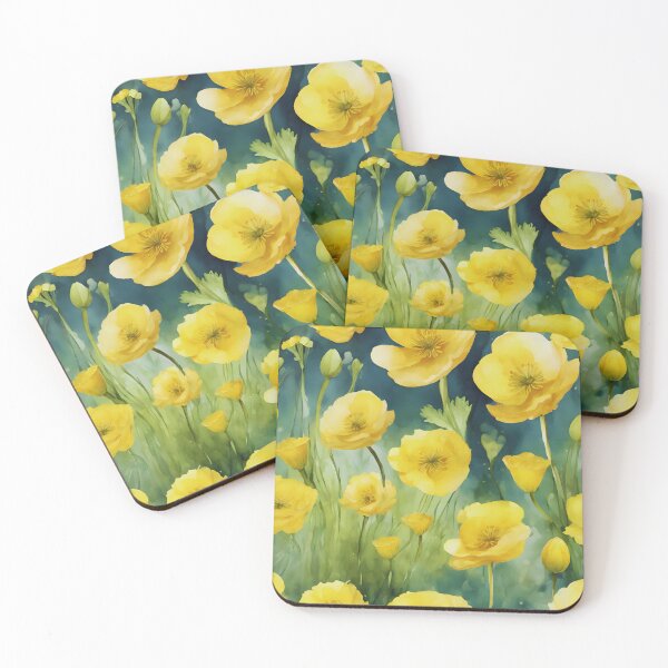 Item preview, Watercolor Buttercup Ballet designed and sold by colorvisionart.