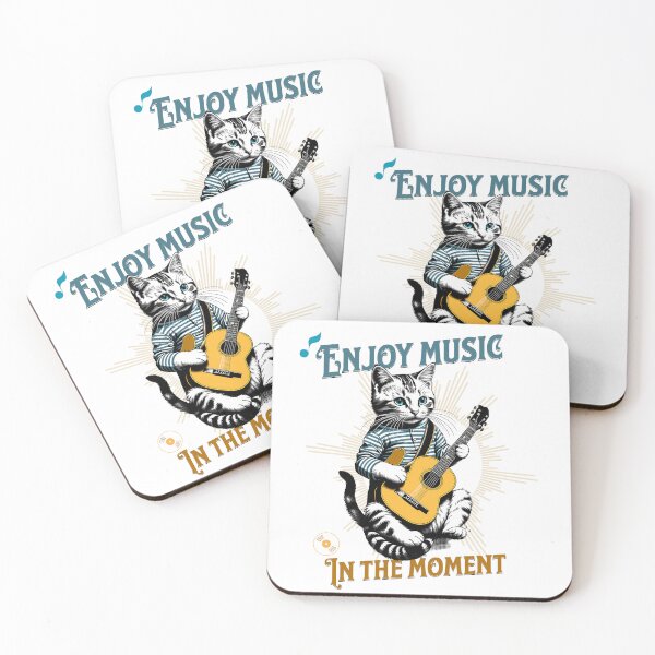 Item preview, Feline Symphony: Retro Portrait of the Melodic Cat designed and sold by Artedig.
