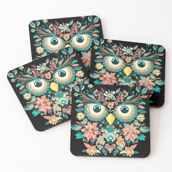 Item preview, Cute Floral Owl, Little Owl designed and sold by Cr320.