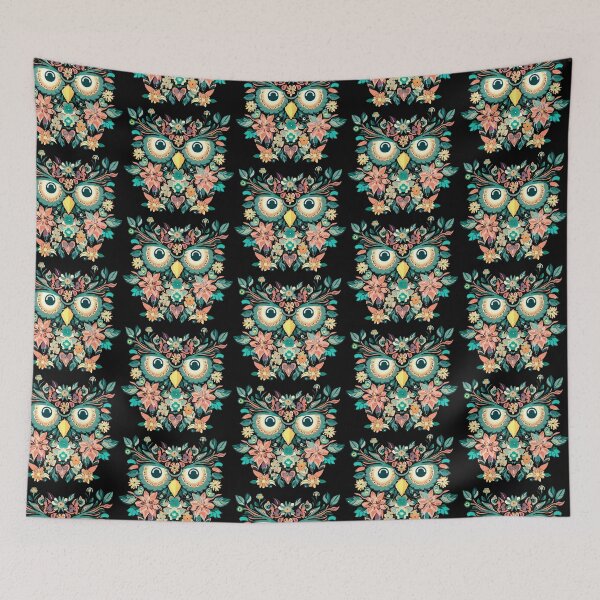 Item preview, Cute Floral Owl, Little Owl designed and sold by Cr320.