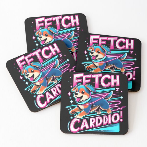Item preview, Energetic Pup: Fetch is my cardio! designed and sold by Dungeon-Depot.