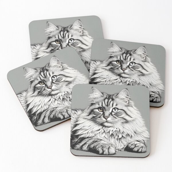 Item preview, Whisker Whispers: A Visual Homage to Damien Hirst designed and sold by BastKittyStore.