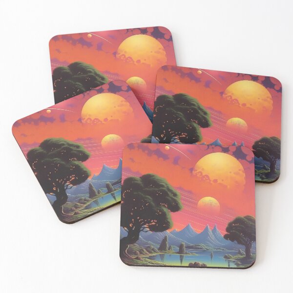 Item preview, Otherworldly Art Prints: Breathtaking Landscapes Beyond Imagination designed and sold by GiveMeMood.