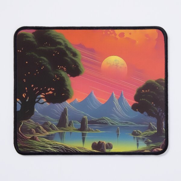 Item preview, Otherworldly Art Prints: Breathtaking Landscapes Beyond Imagination designed and sold by GiveMeMood.