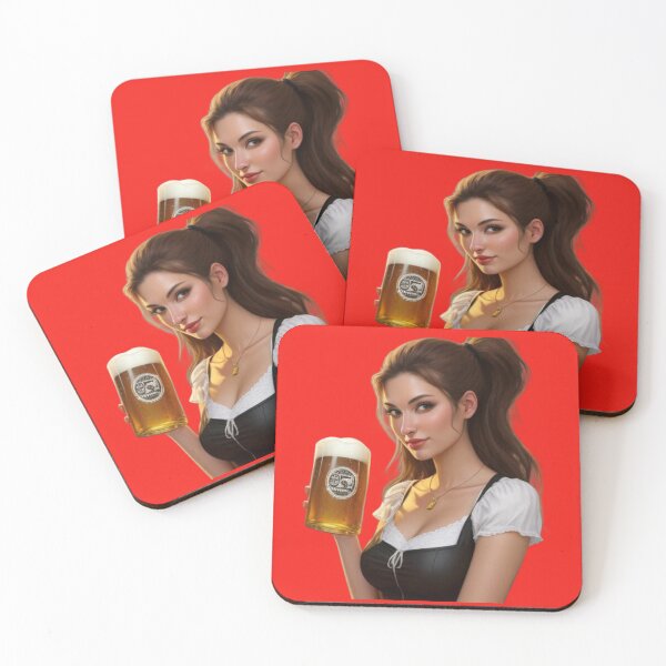 Item preview, Cheers with German Oktoberfest Asian girl  designed and sold by JackFreestone.