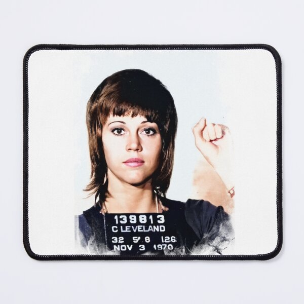 Item preview, Jane Fonda colored mugshot designed and sold by CezSM.