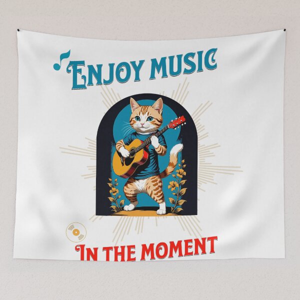 Item preview, Cat Jazz: Vintage Serenade in Digital Art designed and sold by Artedig.