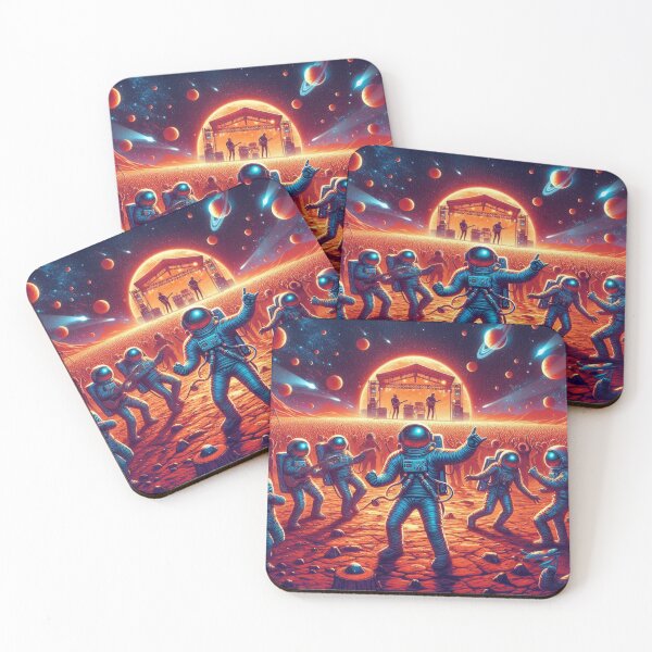 Item preview, Astronaut Party on Mars designed and sold by joejiing.