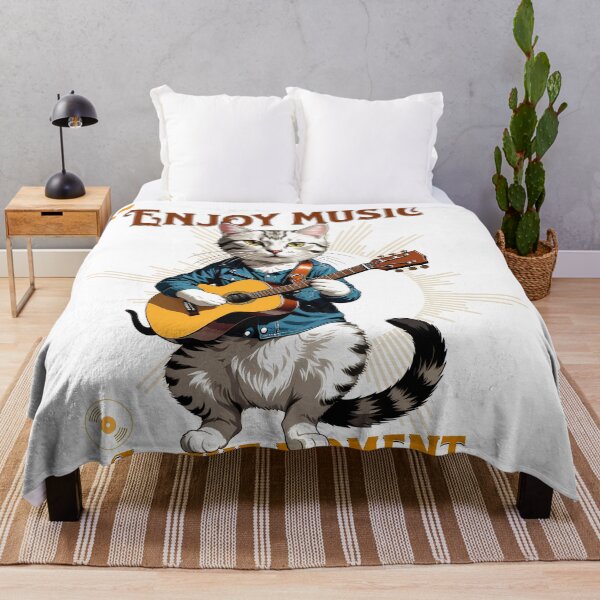 Item preview, Always Melodies: Retro Cat on Digital Vinyl designed and sold by Artedig.