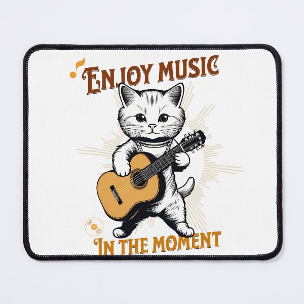 Item preview, Cat Serenade: Vintage Portrait in Pixel Art designed and sold by Artedig.