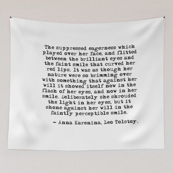 Item preview, The light in her eyes - Anna Karenina, Leo Tolstoy designed and sold by peggieprints.