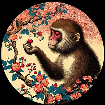 Artwork thumbnail, Monkey by Azrora