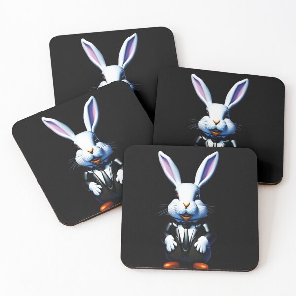 Item preview, White bunny in a tie and suit designed and sold by danny-Dsign.