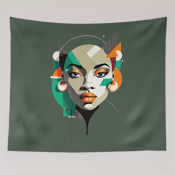 Item preview, An African woman showcasing her beauty designed and sold by NiRia Spot.