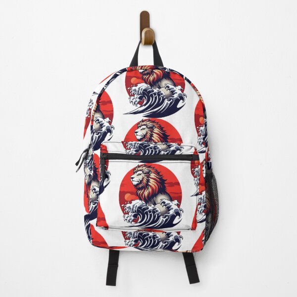 Item preview, Lion on waves designed and sold by TheRealmWithin.