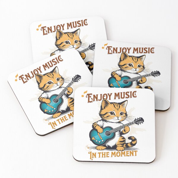 Item preview, Rockabilly Cat: Retro Notes in Digital Art designed and sold by Artedig.