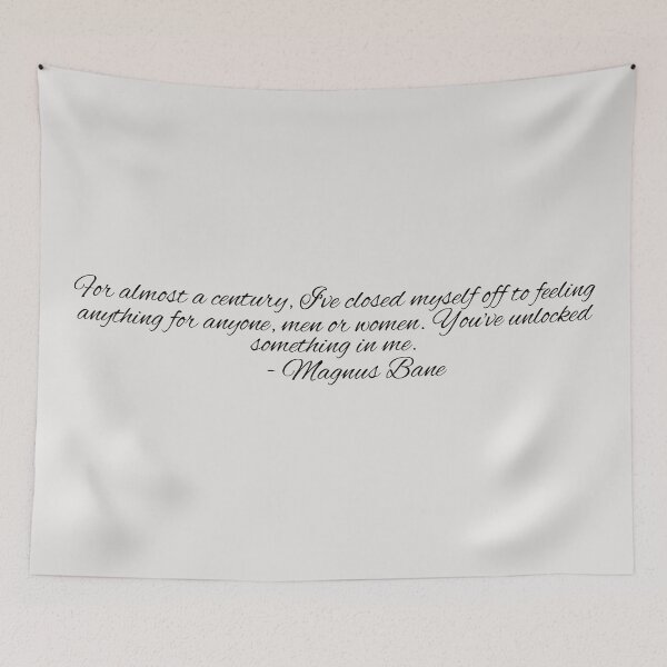 Item preview,  Magnus Bane Quote - 6 designed and sold by BeCreativeArts.
