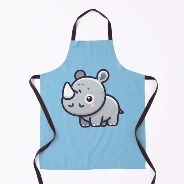 Item preview, Adorable Cartoon Rhino designed and sold by Alphaproject.