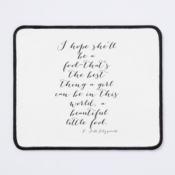 Item preview, Beautiful little fool designed and sold by peggieprints.