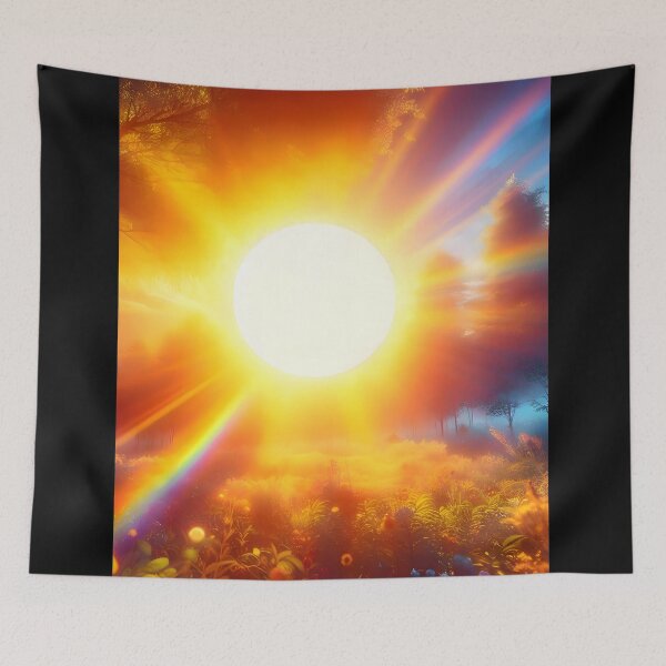 Item preview, Radiant sun Illumination designed and sold by AI-Only Creations.