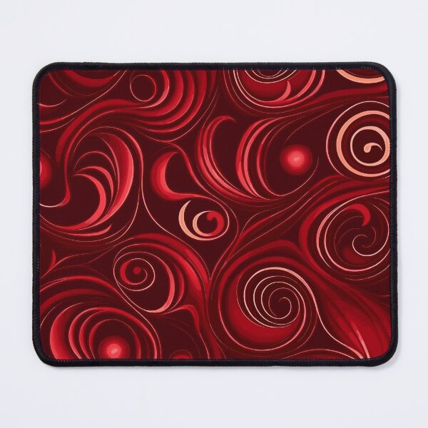 Item preview, MaroonEleganceSwirls designed and sold by hmadan.