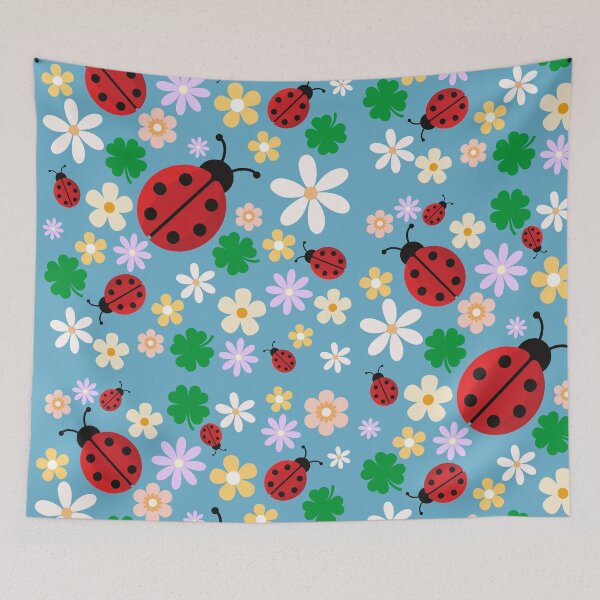 Item preview, Ladybugs In The Meadow designed and sold by AnulaArt.