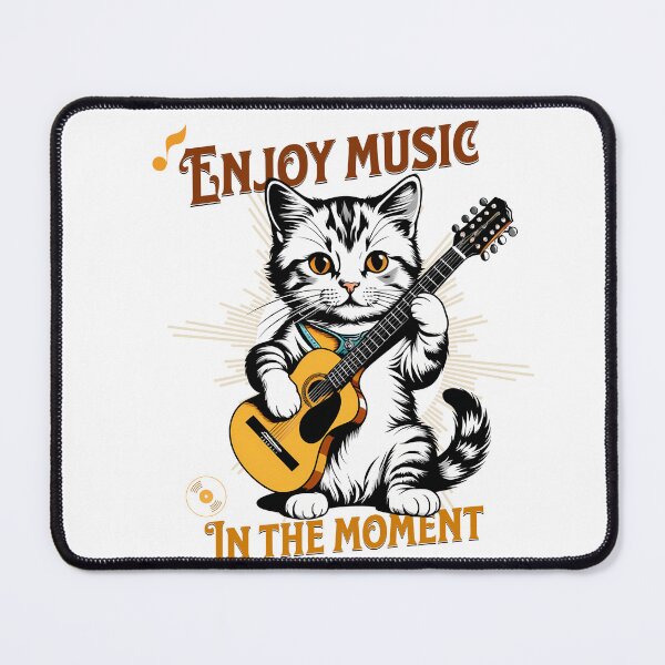 Item preview, Vintage Sounds: Artist Cat in Retro Pixel designed and sold by Artedig.