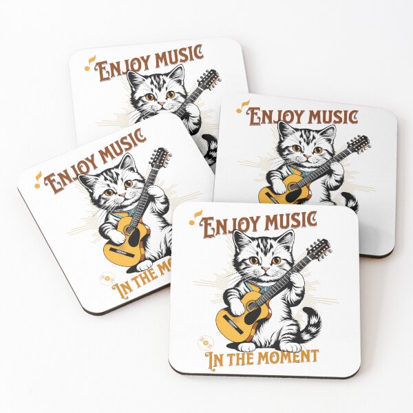 Item preview, Vintage Sounds: Artist Cat in Retro Pixel designed and sold by Artedig.