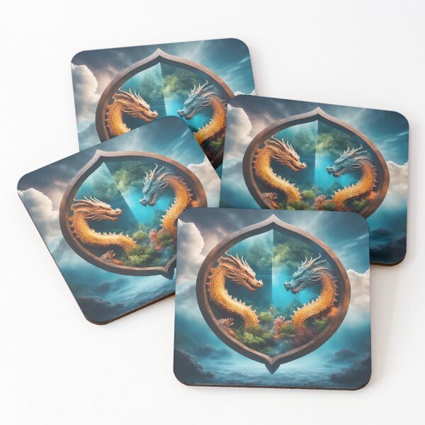 Item preview, AI Dragon Shield designed and sold by Digital Dye Co.