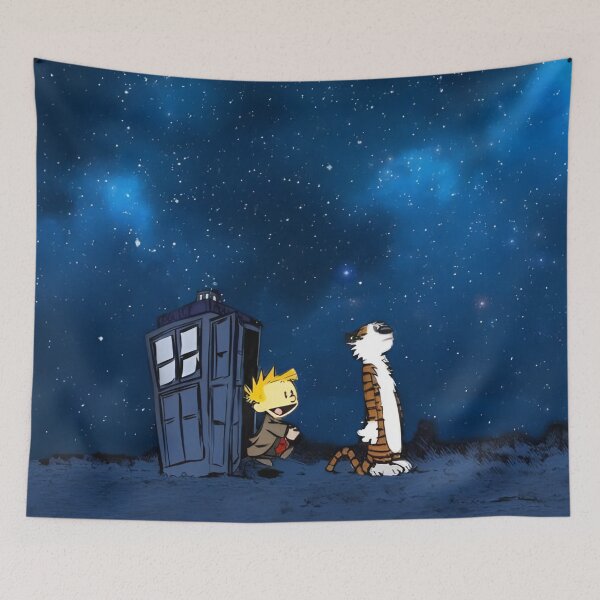 Artikelvorschau, Calvin und Hobbes entworfen und verkauft von KeyDesignDecor.