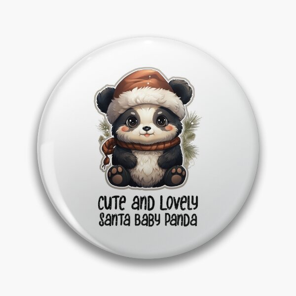 Item preview, Cute and Lovely Santa Panda- Christmas Santa Panda designed and sold by Mohammed Sohail Khan.