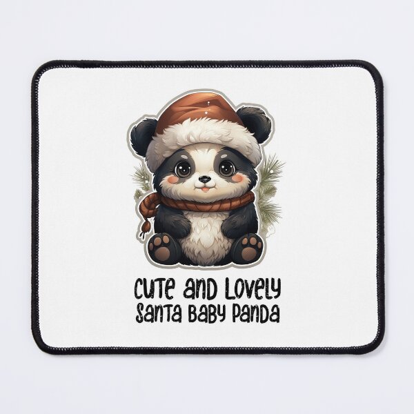 Item preview, Cute and Lovely Santa Panda- Christmas Santa Panda designed and sold by Mohammed Sohail Khan.
