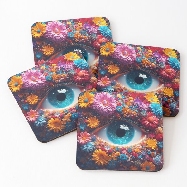 Item preview, Eye And Flowers designed and sold by deformer.