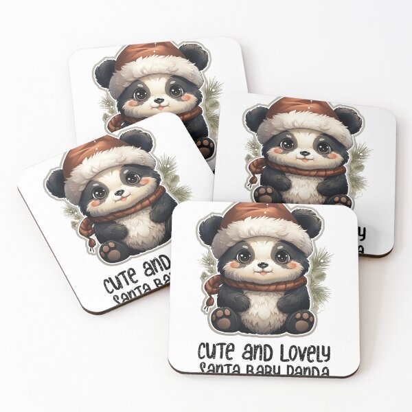 Item preview, Cute and Lovely Santa Panda- Christmas Santa Panda designed and sold by Mohammed Sohail Khan.