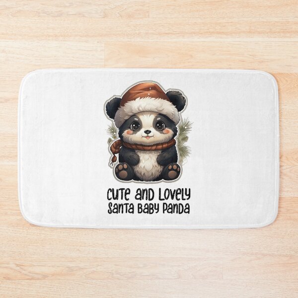 Item preview, Cute and Lovely Santa Panda- Christmas Santa Panda designed and sold by Mohammed Sohail Khan.