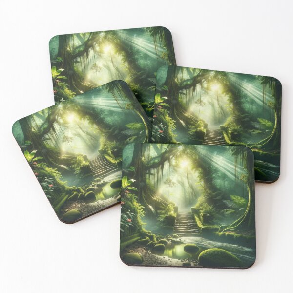 Item preview, Mystical Escape in an Enchanted Jungle designed and sold by UrbainEcho.