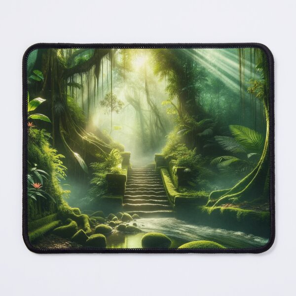 Item preview, Mystical Escape in an Enchanted Jungle designed and sold by UrbainEcho.