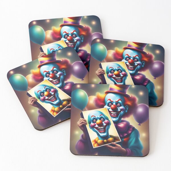 Item preview, scary clown  designed and sold by SevenT6.