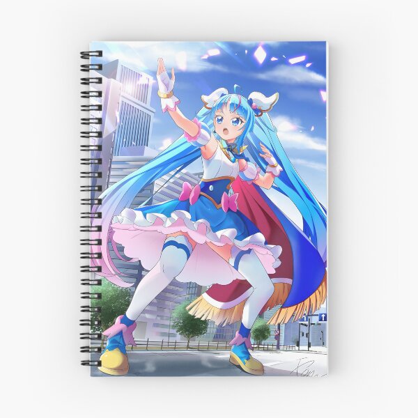 Item preview, Delicious party precure-long blue hair designed and sold by MalakShams.
