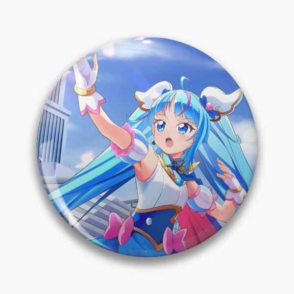 Item preview, Delicious party precure-long blue hair designed and sold by MalakShams.
