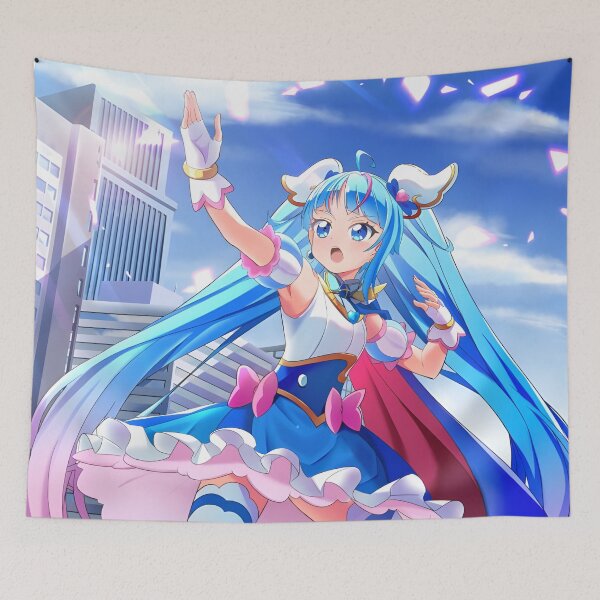 Item preview, Delicious party precure-long blue hair designed and sold by MalakShams.