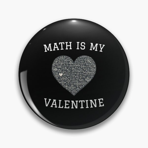 Item preview, Math is My Valentine designed and sold by HeadTurningArt.
