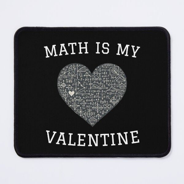 Item preview, Math is My Valentine designed and sold by HeadTurningArt.